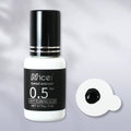 Customizable China No Stimulation Eyelash Extensions Liquid Form Glue Adhesive Premium Quality Carbon Black Alcohol Free 0.5s