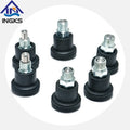 Ingks Spring Plunger Carbon Steel Zinc Plated Plastic Knurled Head Mini Pull Knob Indexing Screw Plunger