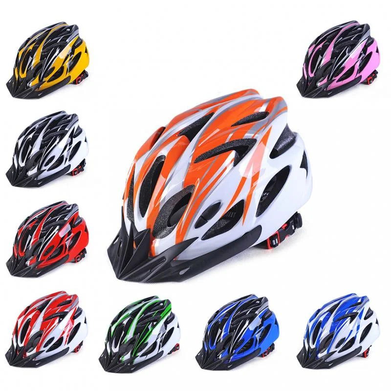 Ultralight In-Mold Plastic DH MTB Bicycle Helmet Men's & Women's Road & Mountain Bike Safety Helmet for Cycling & Riding