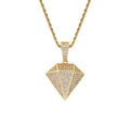CN313 Brass CZ Pendants Iced Out Hip Hop Necklace Bling Bling Jewelry MegaBDM