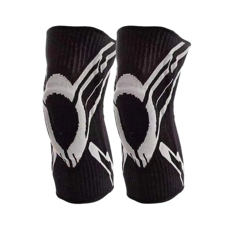 HX025 Ollas Best Seller Nylon Sports Knee Support Compression Sleeve Knee Brace for Running