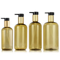 200ml/300ml/350ml/500ml PET Large Capacity Customizable Lotion Bottle Shampoo Body Wash Hotel Luxury Dispenser Bottle