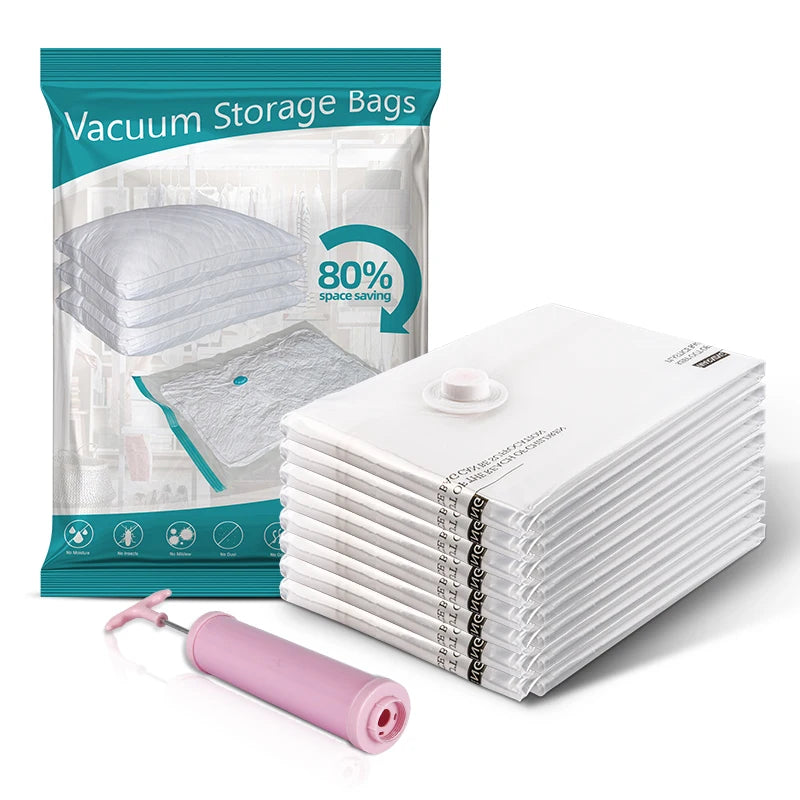 Reusable Vacuum Storage Space Saver Bag for Clothes
