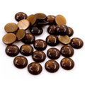 40pcs 12mm Amber  Style Color High Quality Flat Back Resin Cabochons Cameo Dome for DIY Jewelry Making Findings
