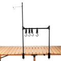 RTS KingGear Outdoor Camping Multifunctional Detachable Light Stand Storage Hanger Rack Hanging Light Stand Light Stand