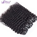 36 38 40Inch Deep Wave Human Hair Extensions Virgin Cuticle Aligned Natural Hair Wholesale Human Hair Bundle Vendor 12A Grade