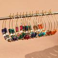Go2boho Wholesale Boho Handmade Earrings Luxury  Multi Beaded Hoop Earrings Women Fashion Daily Jewelry Gifts