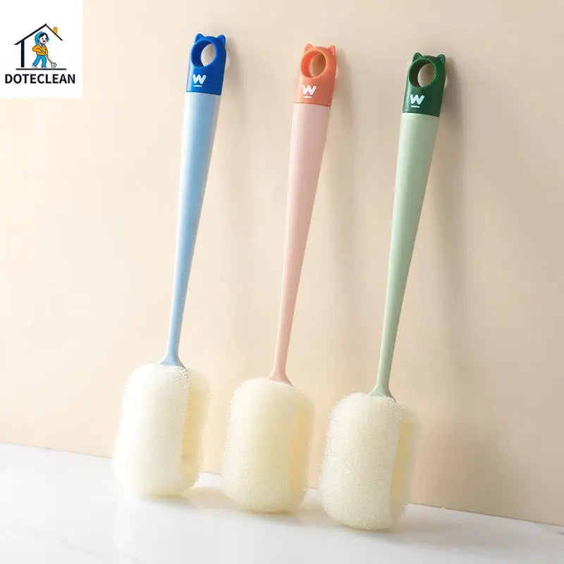 High Quality Sponge Bottle Brush for Baby and Household Cleaning Cup/Milk Bottle Cleaner
