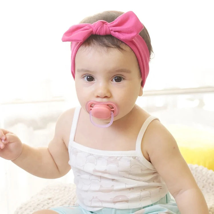 Private Logo Baby Girl Headband Cotton Baby Headband Set Soft Hair Band for Toddler Infant Newborn Custom Headband
