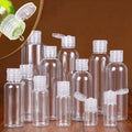 In Stock Empty 5ml-250ml Squeeze Pet for Clear Plastic Bottles with Flip Cap for Shampoo Use