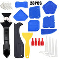 Three in One  Glass Rubber Shovel Scraper Glue Remover 23 Sets of Beautiful Seam Seal