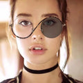 Wonderful Women Metal Eyeglasses Unbreakable Material Durable Flattering Round Eyeglasses Small Face Perfect Good Eyeglasses