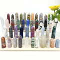 Factory Wholesale Hot Selling Natural Crystal Healing Stones Clear Rose Quartz Mixed Crystal Wand Point Tower for Gift
