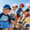 Custom Logo Summer Children Breathable Mesh Adjustable Camping Climbing Fishing Outdoor Sports Baseball Hat