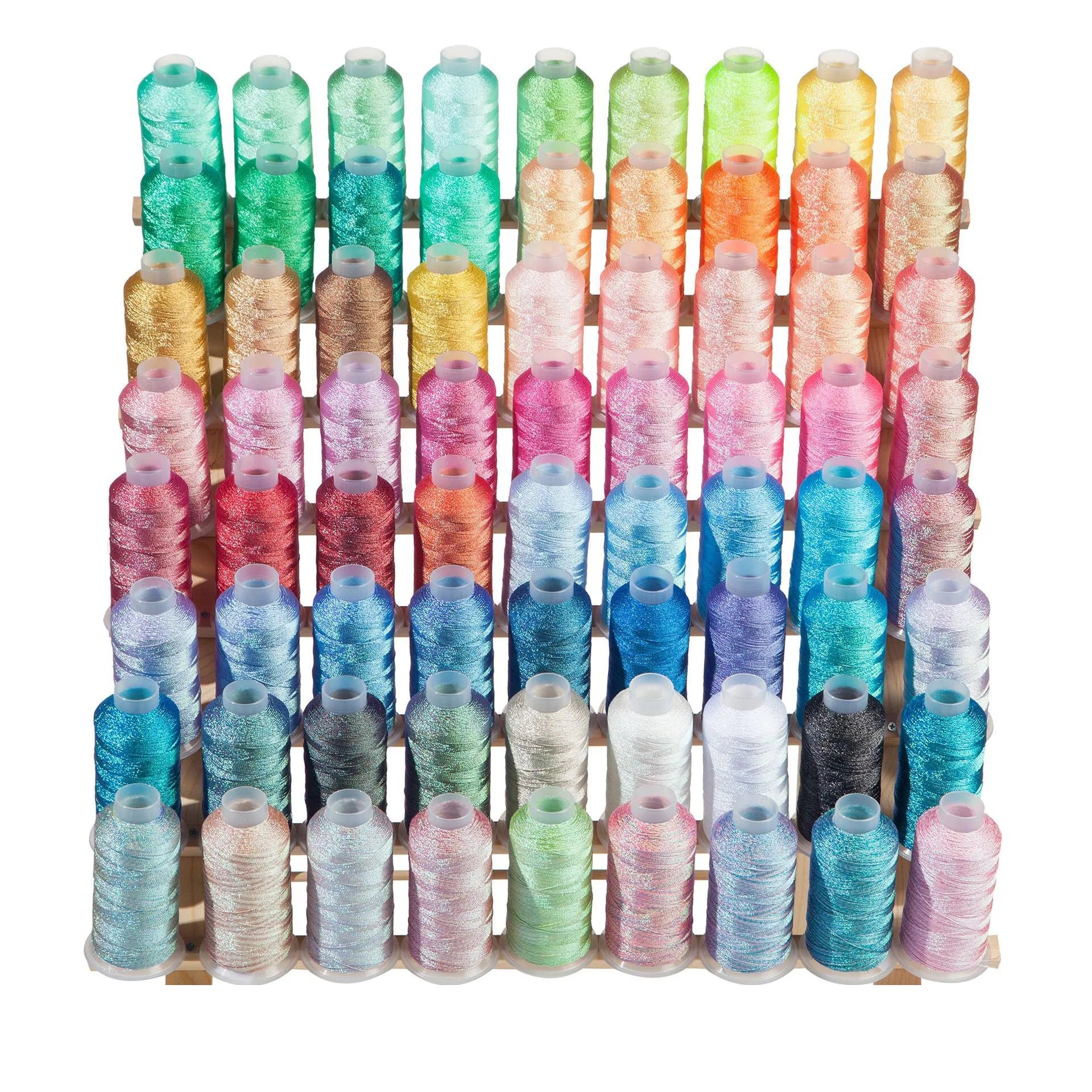 Stock Metallic Weaving Thread Embroidery Cross Stitch Sewing Crochet Hand Knitting 0.2mm-0.8mm Gold Silver Color DIY High