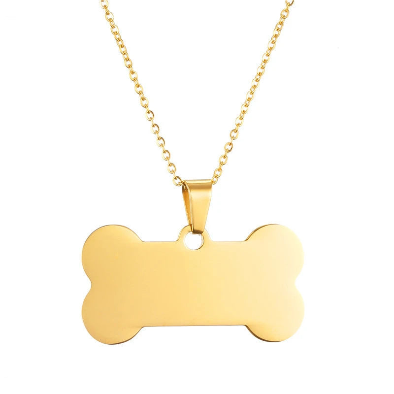 2023 Hot Selling Personalized Solid Stainless Steel Dog Tag Necklace with Picture