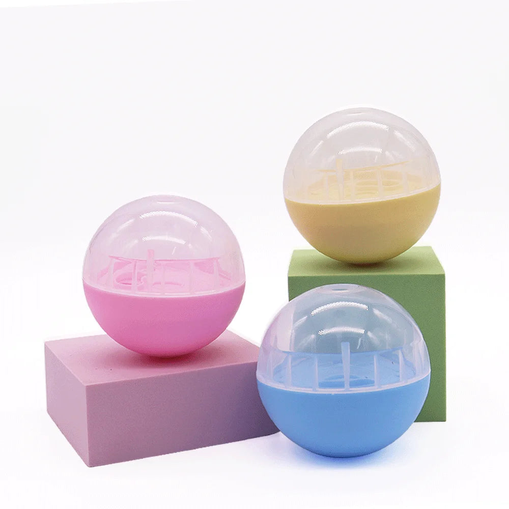 Interactive Treat Dispenser Giggle Dog Ball Toy Puzzle Toy for Small Medium Large Smart Dogs Pet Slow Food Ball Toy