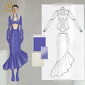 Women Senior Lace Embroidery Silky Spring Summer A-Line Elegant Formal Party Evening Dresses Manufacturers for Customs Clothes