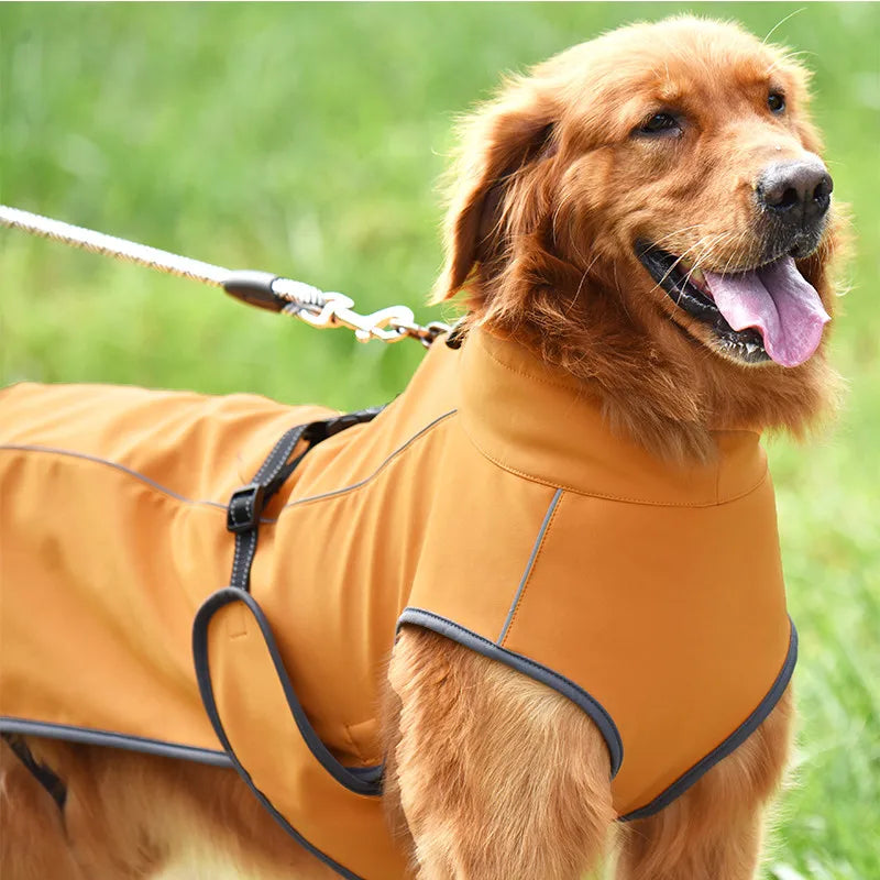 Winter Warm Dog Coat Clothes X-Large Dogs Waterproof  Big Dog Jacket Vest