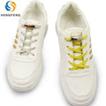 No Tie Magnetic Buckle Flat Elastic Shoelaces Metal Aglets 6mm Adjustable Stretch Colorful Custom Logo for Sneakers Casual Shoes