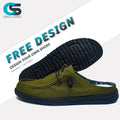 Greatshoes Style Casual Business Office Leather Derby ShoesMen'S Canvas Loafers Best Walking ShoesSummer Casual Flat Shoes Men
