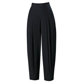 Women's Pants Autumn Trouser Pants Formal Elegant Office Straight Pocket Trouser for Girls