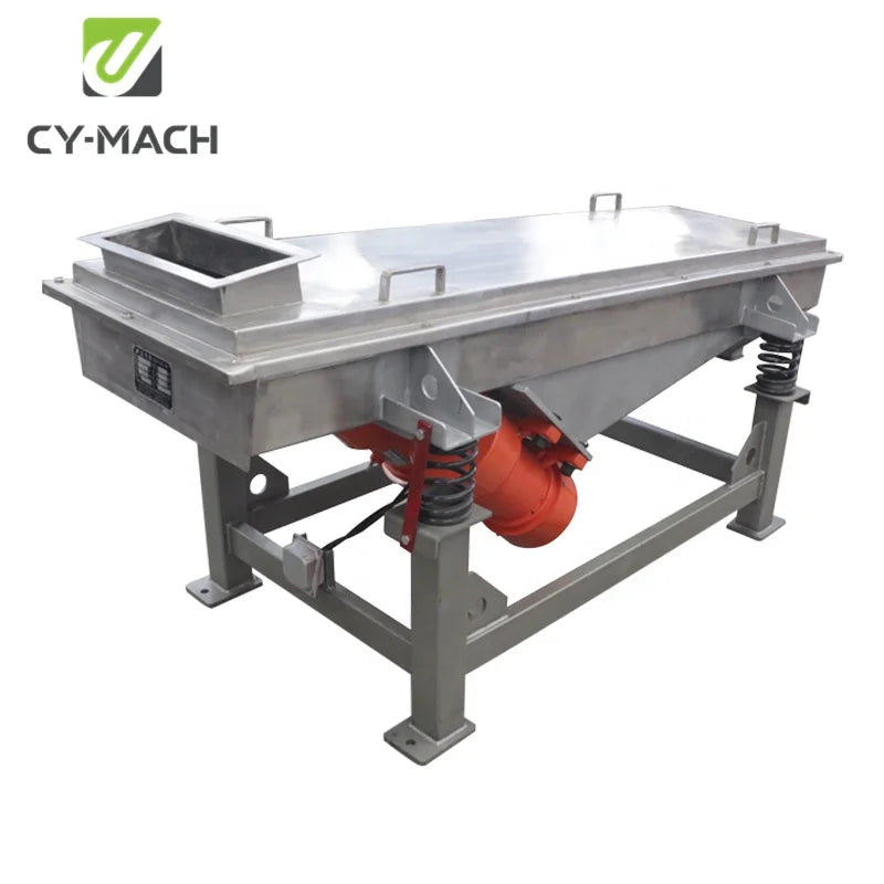 Factory Direct Sale Large Capacity Industrial Chemical Granule Linear Rectangular Vibrating Screen Classifier