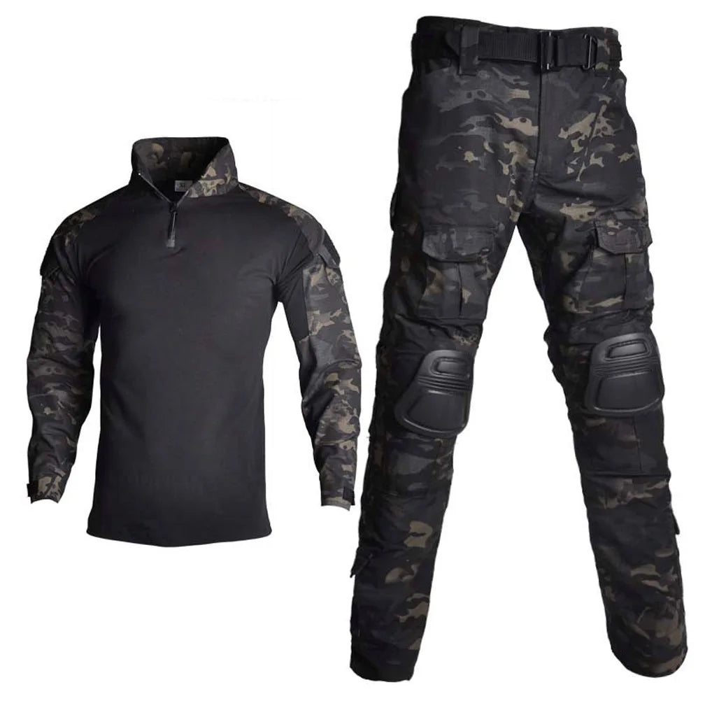 OEM ODM G2 Outdoor Wild Exploration Suits Camouflage Hunting Suit Hiking Fishing Suit