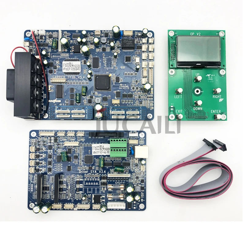 Jucaili Large Format Printer Senyang Board Kit for Epson Xp600/I3200/I1600 Double Head Board Kit with 6 Button Keyboard