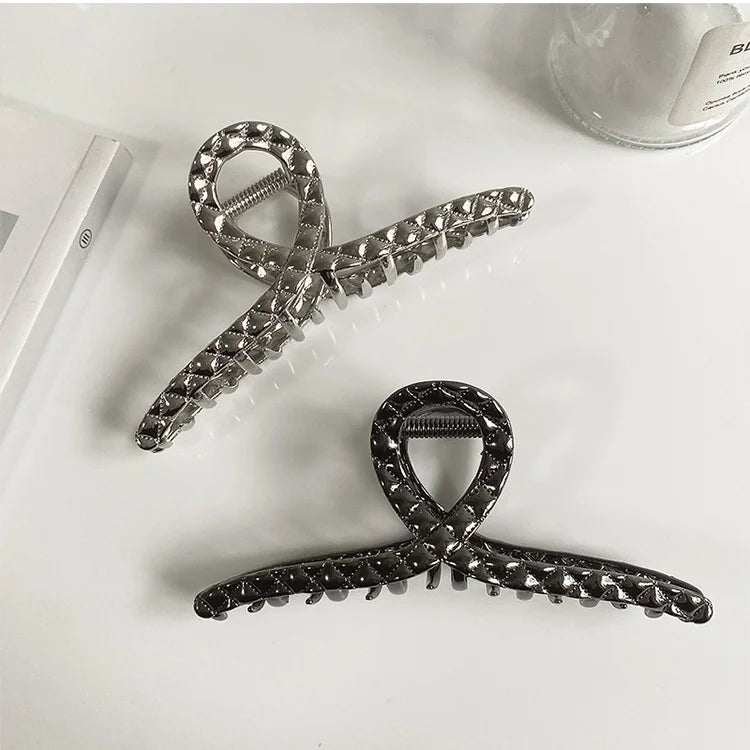 Fashion Trendy Vintage Hair Clip Strong Holder Elegant Hair Claw for Thick Long Hair Claw