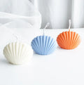 HY Handmade Seashell Scallop Shell Plastic Candle Mold for Art Craft Making Candles Gift Dinner Wedding
