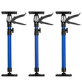 115-290 cm Telescopic Support Rod in Metal Steel Hanging Cabinets Woodworking Tools with Bracket for Organization Convenience