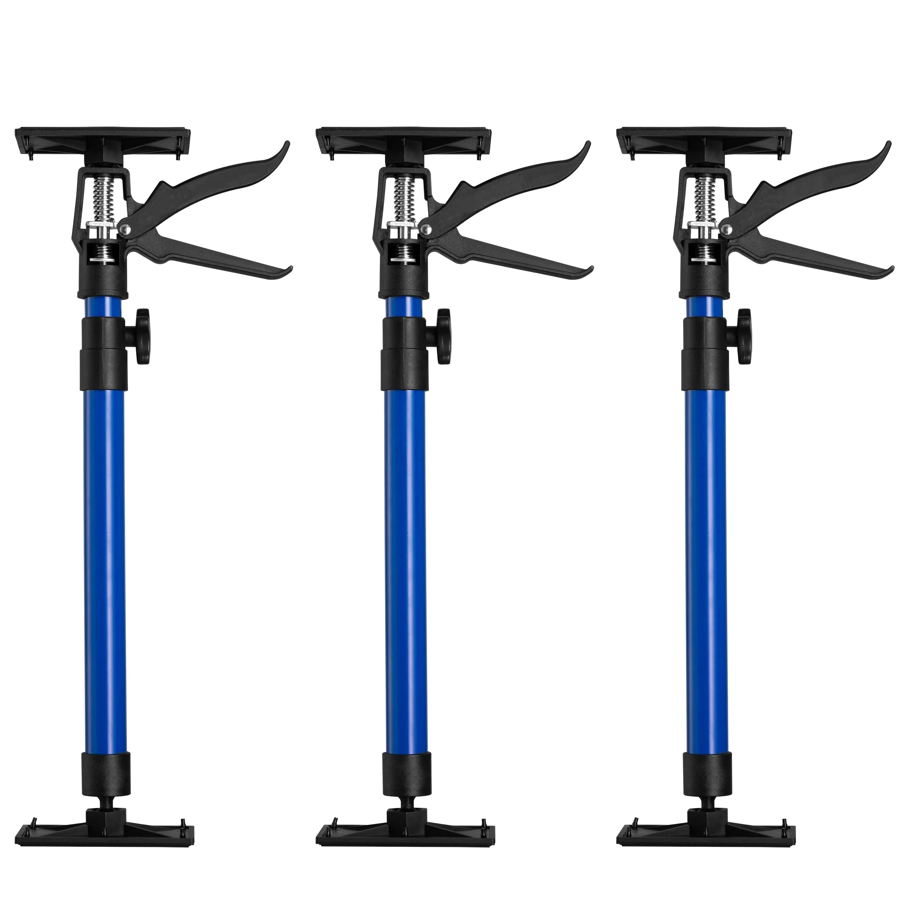 115-290 cm Telescopic Support Rod in Metal Steel Hanging Cabinets Woodworking Tools with Bracket for Organization Convenience