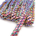 Colorful Fancy AB Colors Chain Crystal Rhinestone Trimming for Clothes