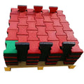 Horse Stall Mat Dog Bone Shape Horse Stable Safety Rubber Paver Tiles