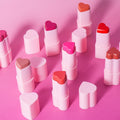 Custom Logo Cheek Tint Pink Cream Blusher Private Label Waterproof Vegan Contour Heart Shape Face Make up Blush Stick