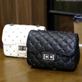 Wholesale Private Label Rivet Leisure Shoulder Messenger Bag Crossbody Women