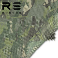 Mesh 230gsm Heavy Duty Printed 100% Polyester Tactical Outdoor Fabric with Quick-Dry & Anti-Static Features