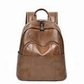 Custom Outdoor Casual Fashion Ladies PU Leather Ladies Backpack