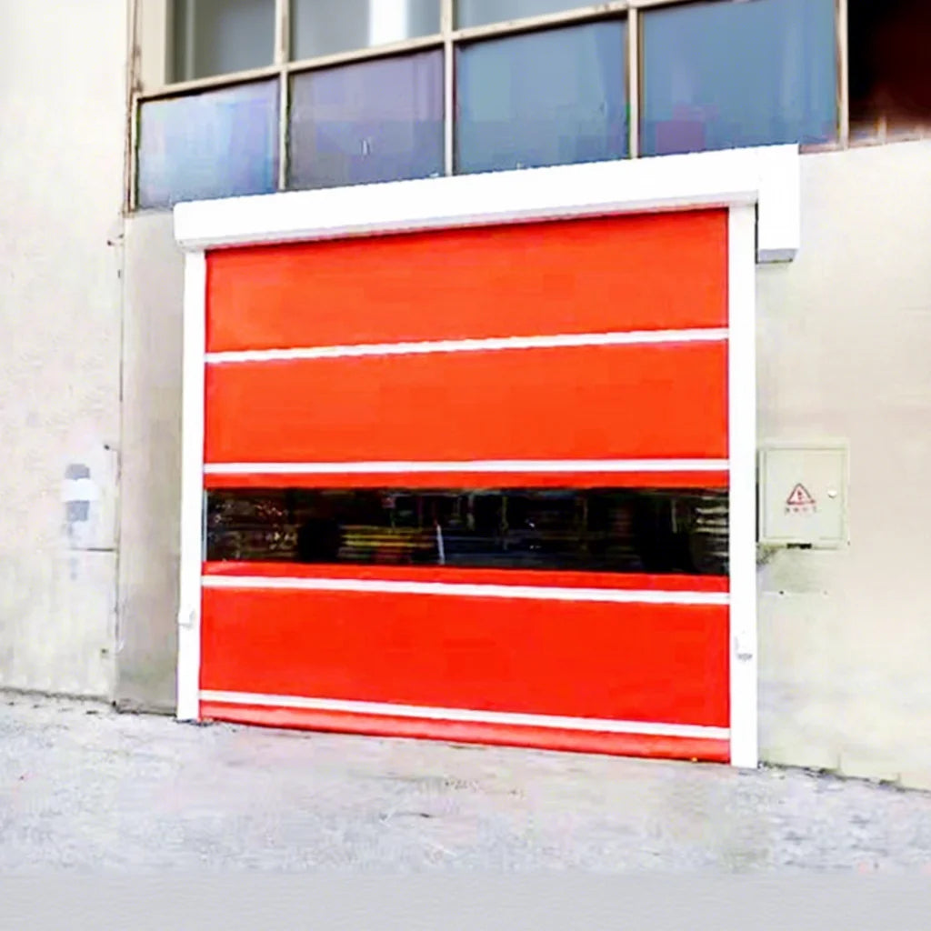 Automatic Rapid High Speed PVC Roller Shutter Fast Rolling Door
