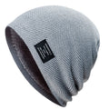 Outdoor Windproof Knit Winter Soft Warm Skull Beanie Fleece Extension Cap