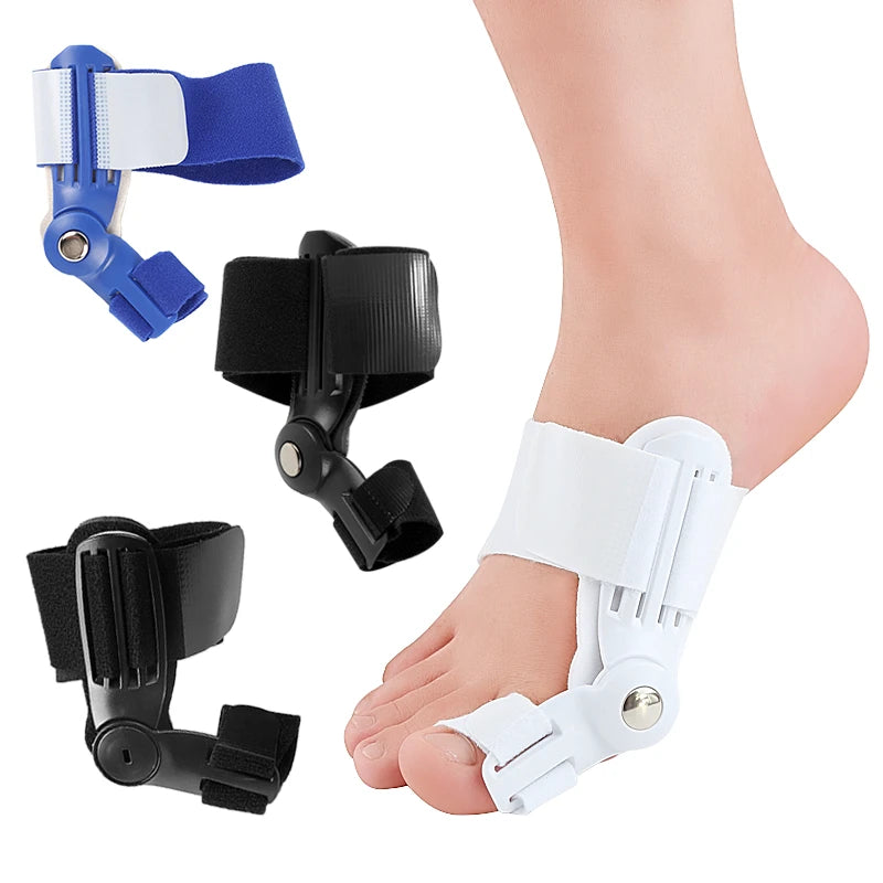 Orthopedic Bunion Splint Bunion Adjuster and Toe Separator Protector for Hallux Valgus Relief Nylon Big Toe Corrector