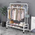 Wholesale Custom Rack Portable Floor Standing Metal Hangers Bedroom  Clothes Coat Hat Hanging Racks