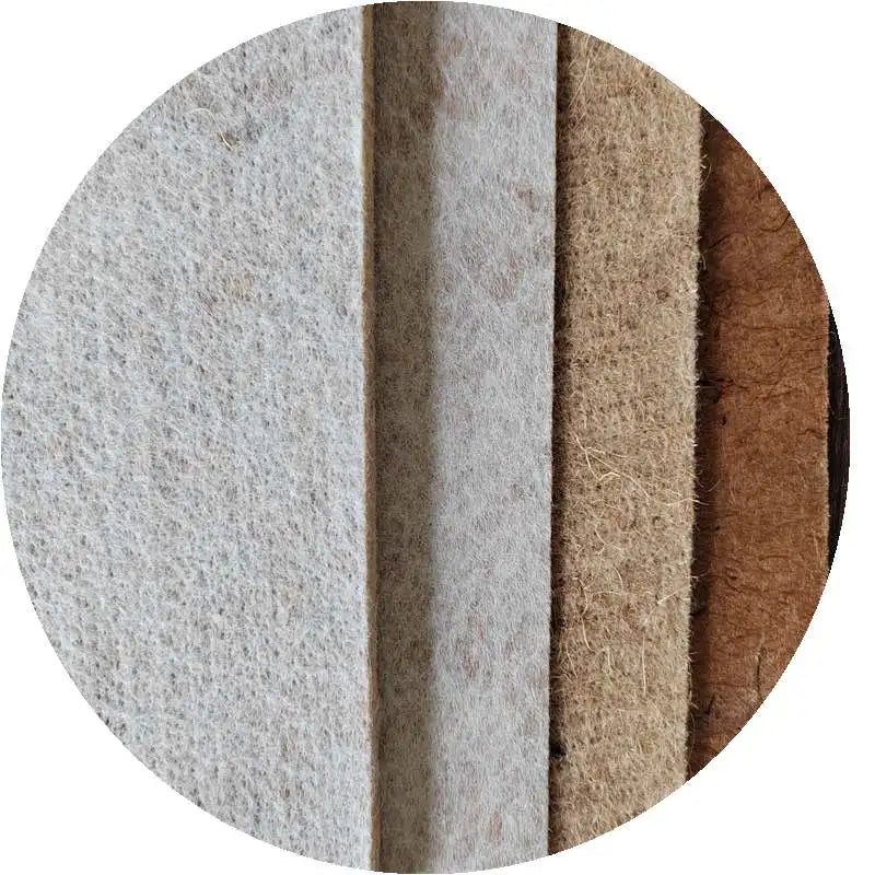 Car Composite Material Biocomposite Hemp Fiber Reinforced Composites 100% Polyester Waterproof