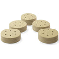 1000pcs/carton 6 Inch 6 Hole Hook and Loop Sanding Discs 120/150 Grit Aluminum Oxide Sanding Disc for Orbital Sanders