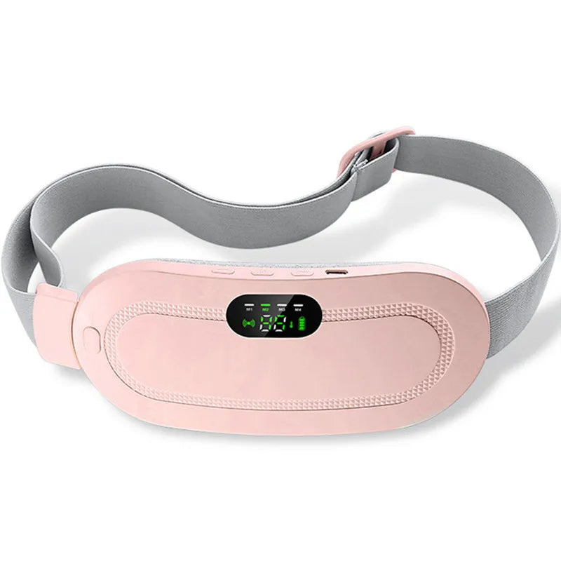 Warm Palace Belt Home Abdominal Heating Pads with Vibration and Hot Compress Menstrual Heating Instrument