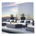 Luxury Modern Hotel Patio Furniture Marbella Aluminum Outdoor Sofa Set with Armchair for Villa & Farmhouse