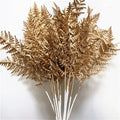 U-3043 Handmade Realistic Artificial Gold Leaf Flower Hot Sale Christmas Decorations for Graduation and Mother's Day Wholesale