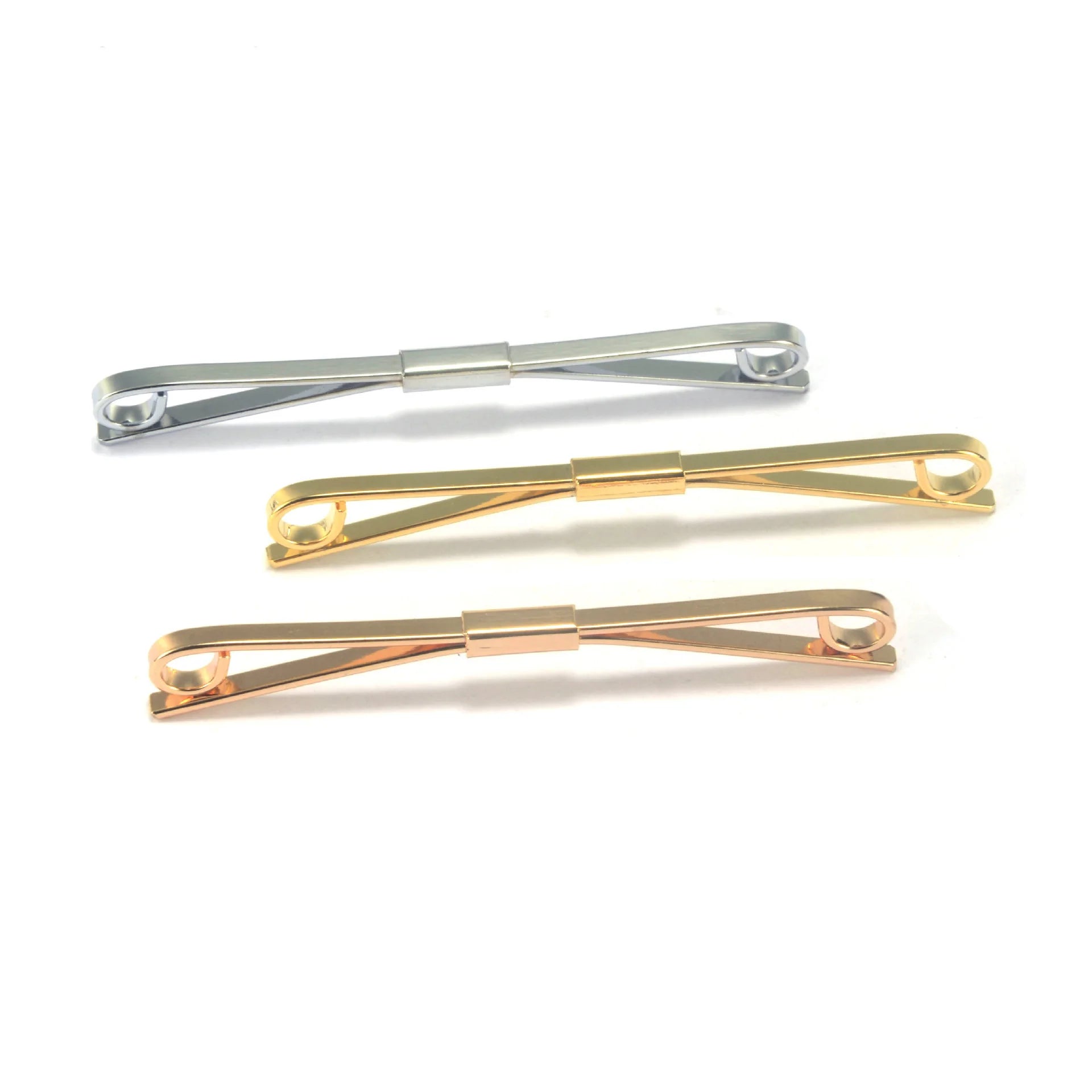 Custom Quality Business Gift Creative Charm Shirt Collar Pins for Men Safety Pin Style Tie bar