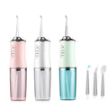 Custom logo Home Use Cordless Dental Care Device Portable Teeth Flossers Oral Irrigator Rechargeable IPX7
